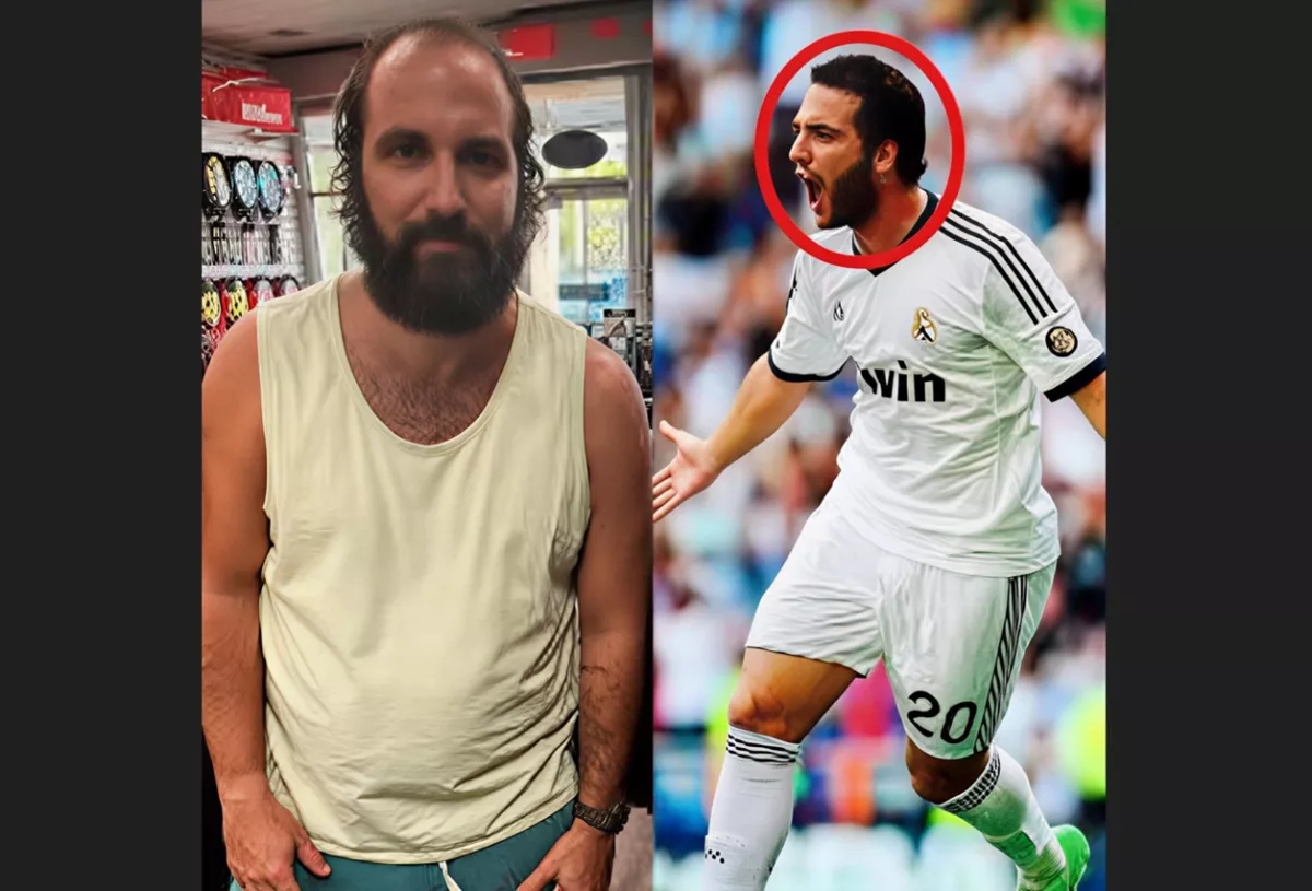Foto Terbaru Gonzalo Higuain di Miami Viral: Transformasi Drastis 'El Pipita' Bikin Fans Tidak Mengenalinya