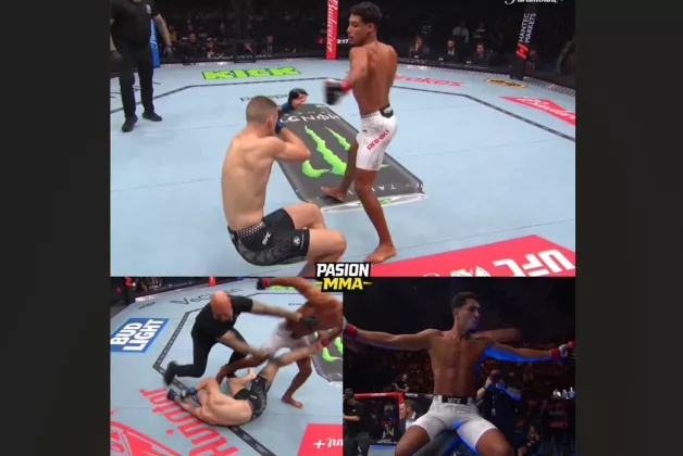 KO BRUTAL! Pukulan Maut Marwan Rahiki BIKIN Ollie Schmid TERKAPAR di UFC Perth 2026