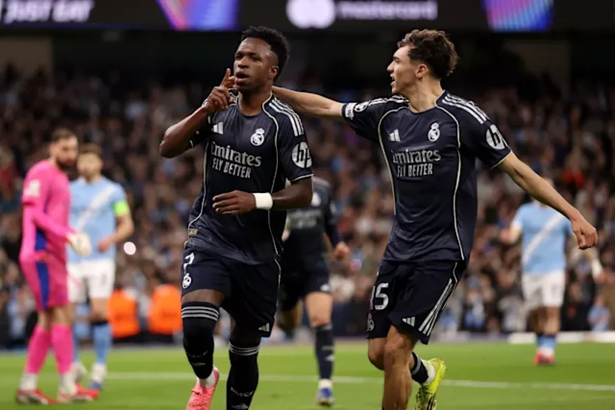 Belum Waktunya Pesta! Real Madrid Hajar Espanyol 2-0 dan Tunda Juara Barcelona