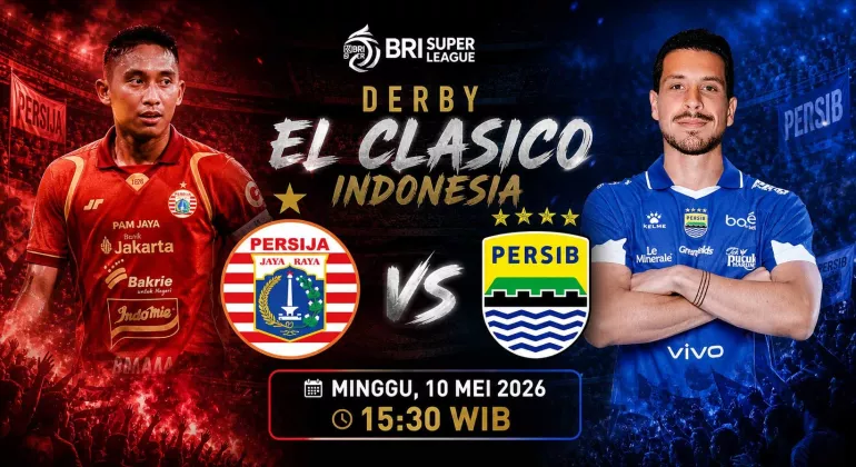 El Clasico Persija vs Persib Digelar di Stadion Segiri Samarinda, Jakmania & Bobotoh Wajib Simak Aturan Baru Ini