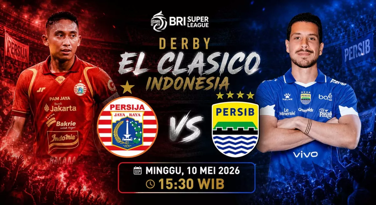 El Clasico Persija vs Persib Digelar di Stadion Segiri Samarinda, Jakmania & Bobotoh Wajib Simak Aturan Baru Ini