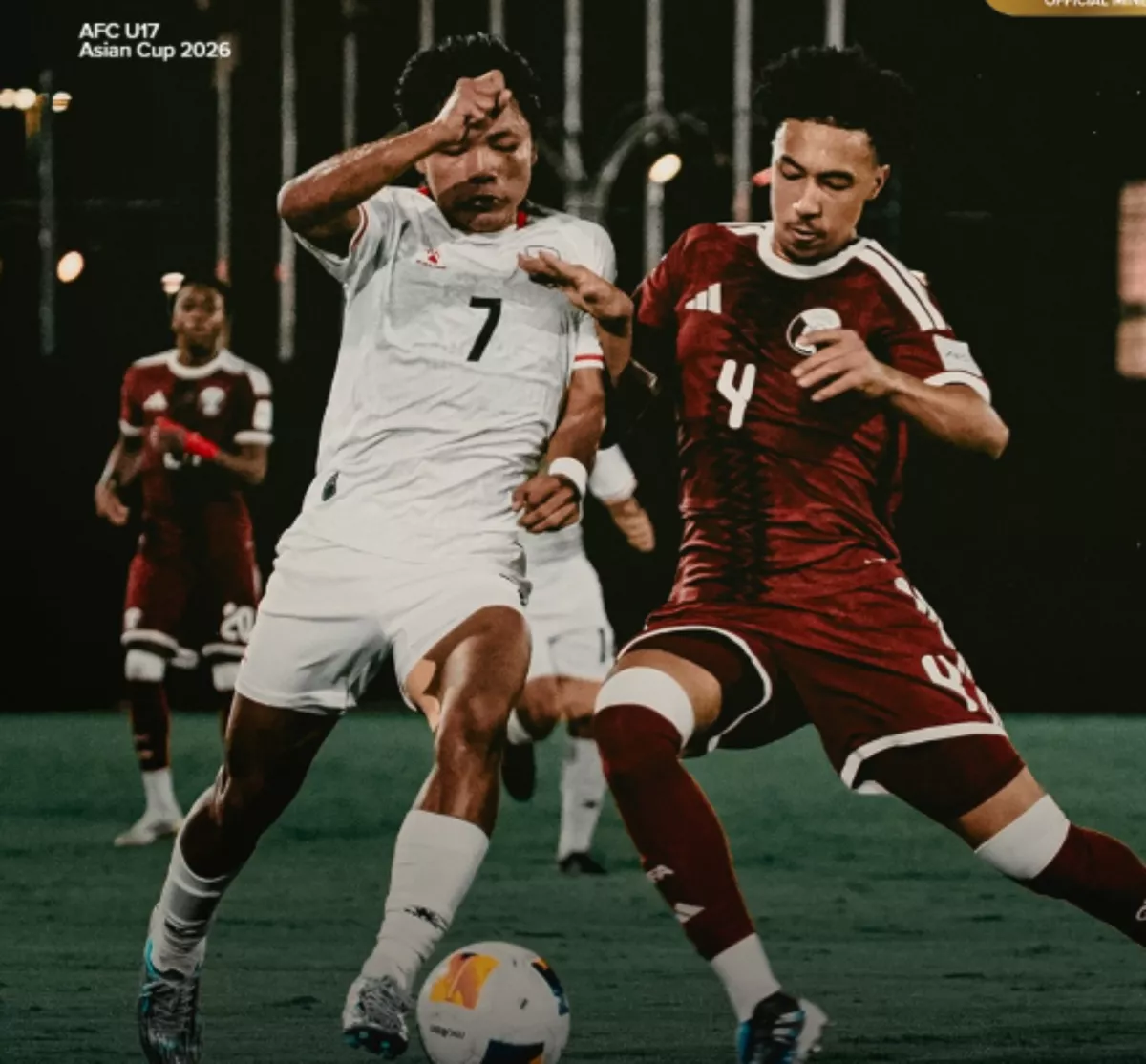 Hasil Timanas U17 vs Qatar 0-2, Garuda Muda Keok Peluang Lolos ke Fase Gugur Menipis!