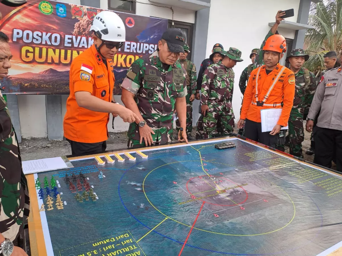 Operasi Hari Ke 3 Pencarian Pendaki Yang Hilang Di Gunung Dukono Kembali Dilanjutkan