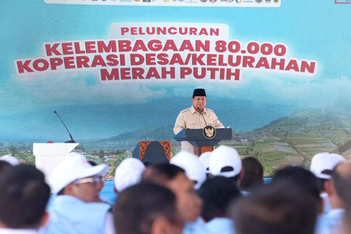 Perkuat Ekonomi Desa, Presiden Prabowo Akan Resmikan Operasional 1.000 Kopdes Merah Putih