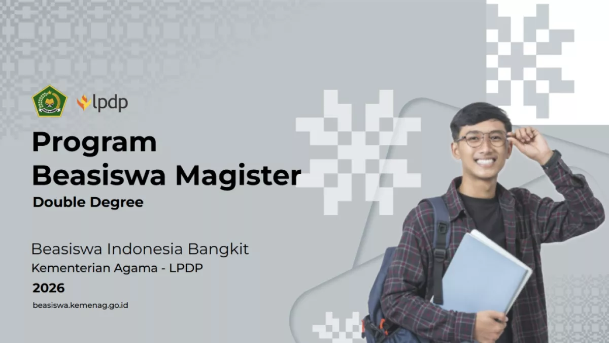Buruan Daftar! Puspenma Kemenag Buka Pendaftaran Beasiswa Master Double Degree 2026