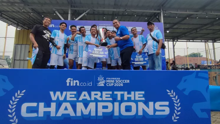 Pokja Jakbar Juara Fin Press Mini Soccer 2026 Usai Tundukkan Pokja Pusat 6-3
