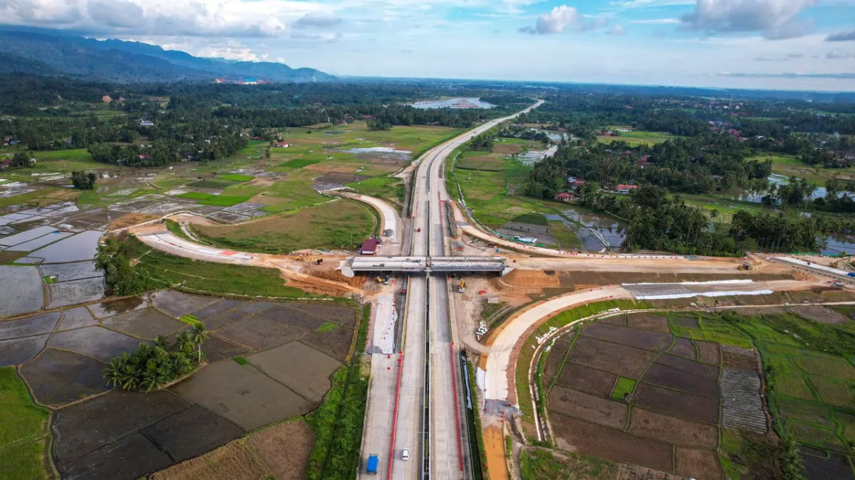 Hutama Karya Gaspol Bangun Akses Lubuk Alung, Koneksi Padang-Pariaman Kian Cepat