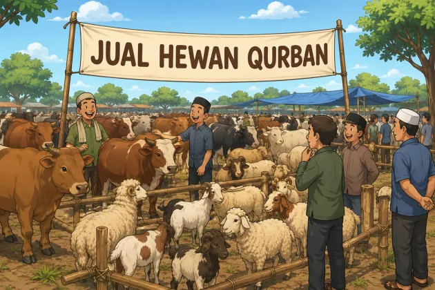 Udah Tahu Belum? Ini Cara Memilih Hewan Kurban Sehat dan Sesuai Syariat