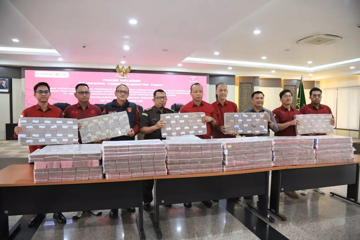 Kejaksaan Tinggi Kaltim Selamatkan Lagi Uang Negara Rp57,4 Miliar