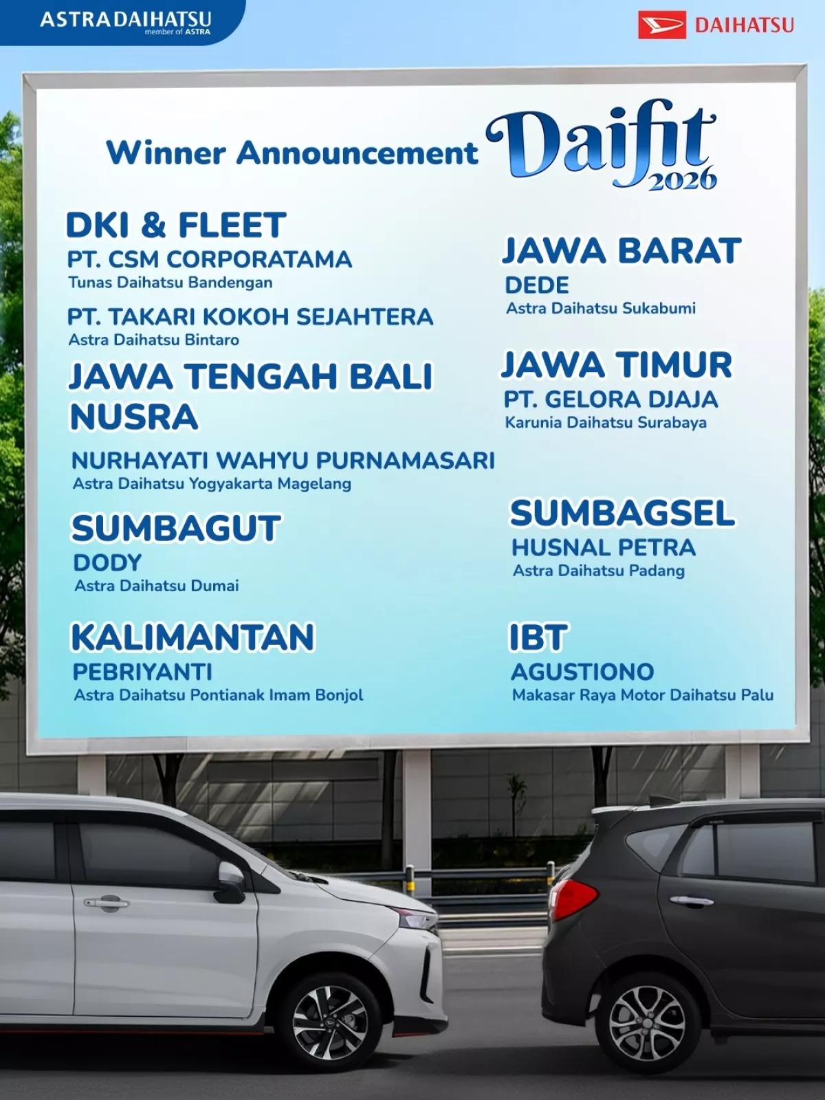 Daihatsu Umumkan Pemenang Program DAIFIT 2026, Hadirkan 9 Hadiah Paket Umroh untuk Sahabat Setia