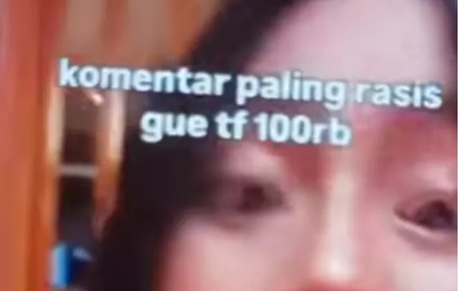 Viral, Cewek Ini Ajak Netizen Komentar Paling Rasis Berhadiah, Ngaku Anak Polisi dan Kebal Hukum