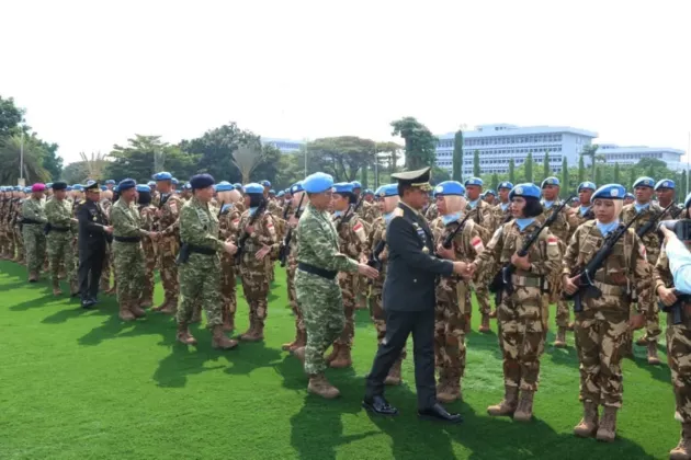 Satgas Konga UNIFIL Berkekuatan 744 Personel Dikirim ke Lebanon, Panglima TNI Instruksikan Tingkatkan Kewaspadaan
