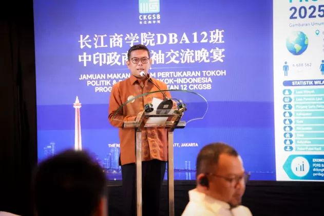 Hadiri Forum Bisnis Indonesia–Tiongkok, Andra Soni Promosikan Banten sebagai Pusat Industri Strategis