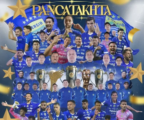 Hasil Persib vs Persijap 0-0: Maung Bandung Hattrick Juara Liga 1