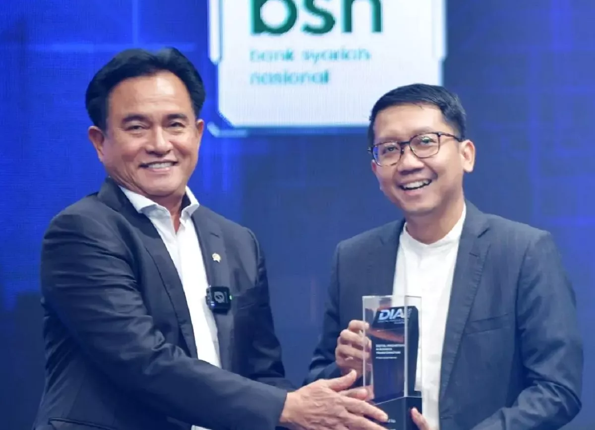 Bank Syariah Nasional Sabet Penghargaan Digital Innovation Awards 2026