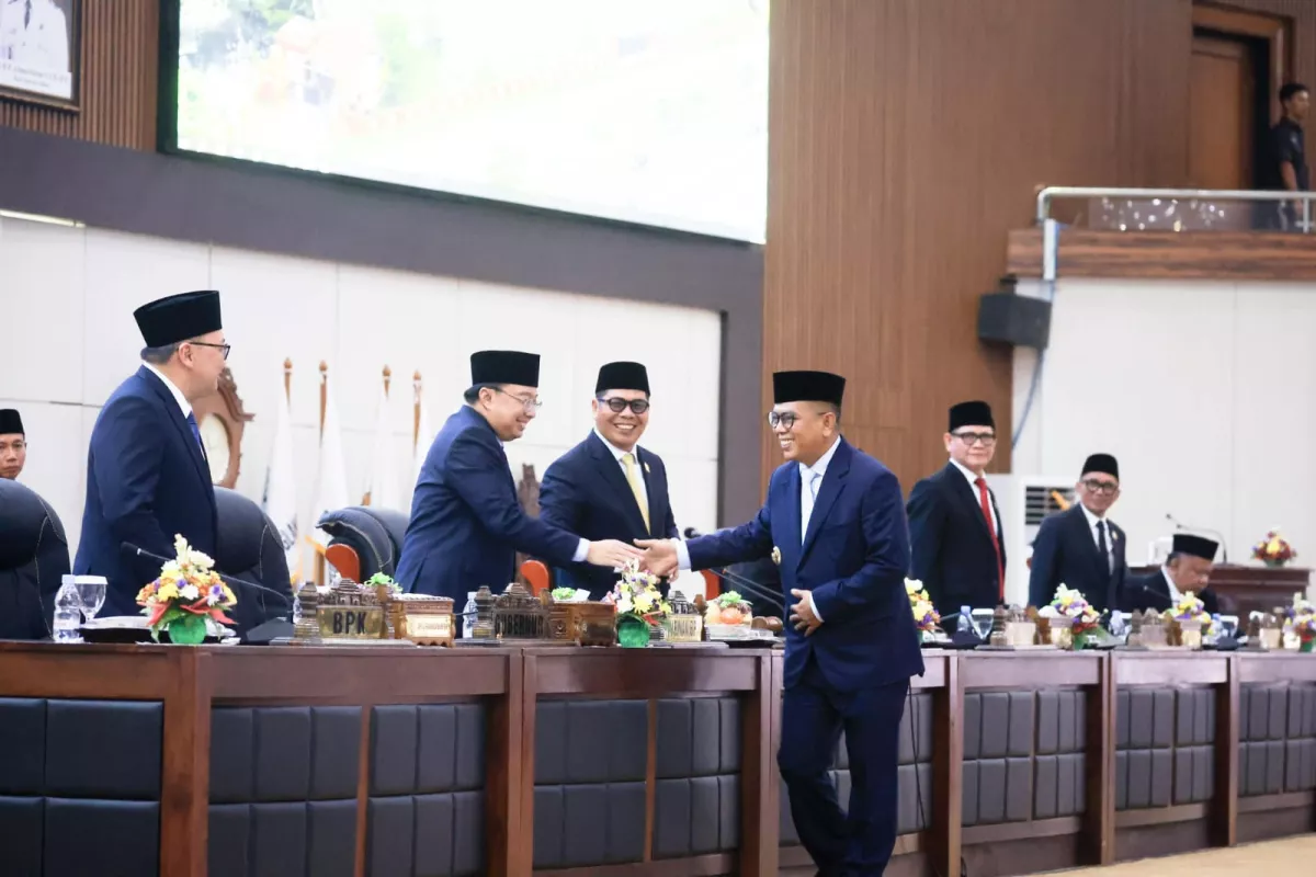 Raih WTP ke-10 Berturut-turut, Gubernur Andra Soni Tekankan Komitmen Tata Kelola Keuangan yang Akuntabel
