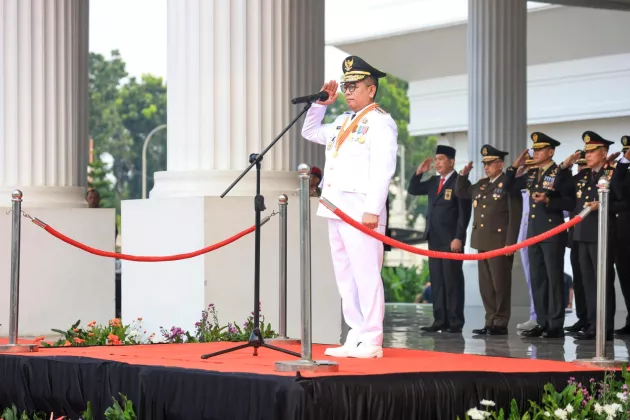 Gubernur Andra Soni Ajak Perkuat Komitmen Kebangsaan di Peringatan Hari Lahir Pancasila
