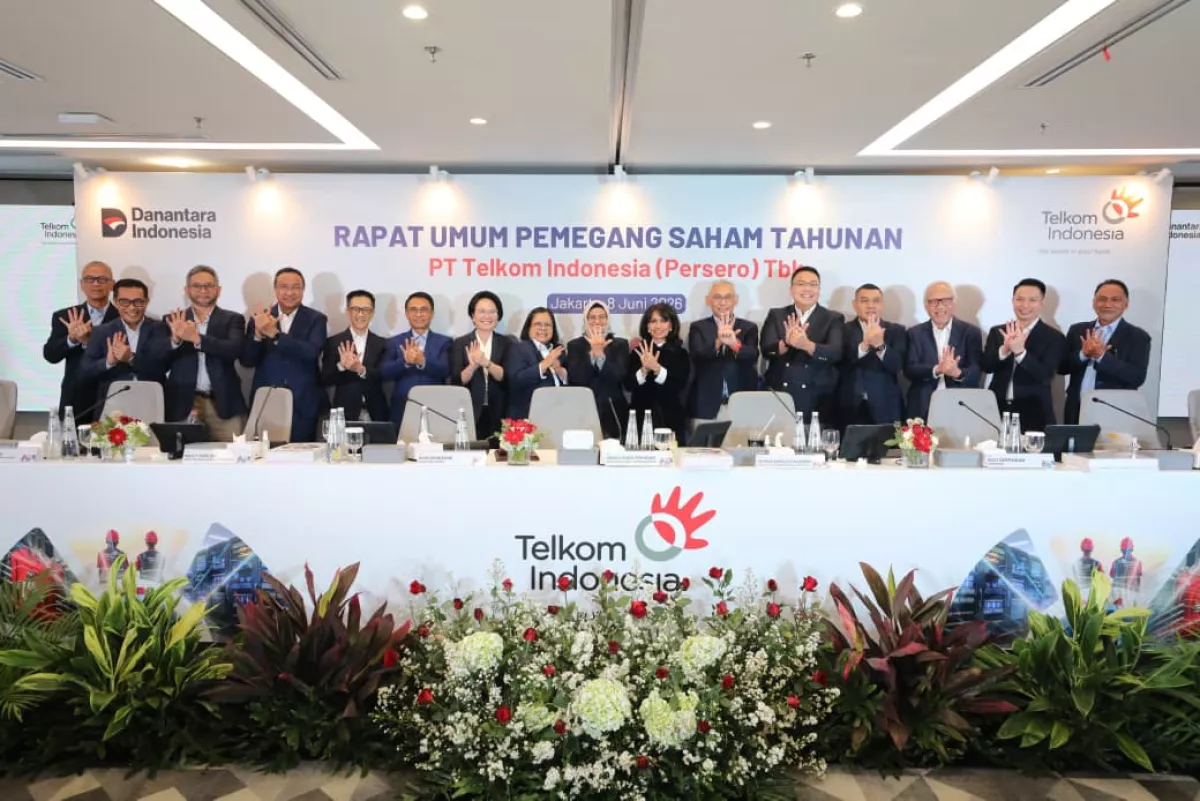 Gelar RUPST Tahun Buku 2025, Telkom Bagikan Dividen Rp21,9 Triliun