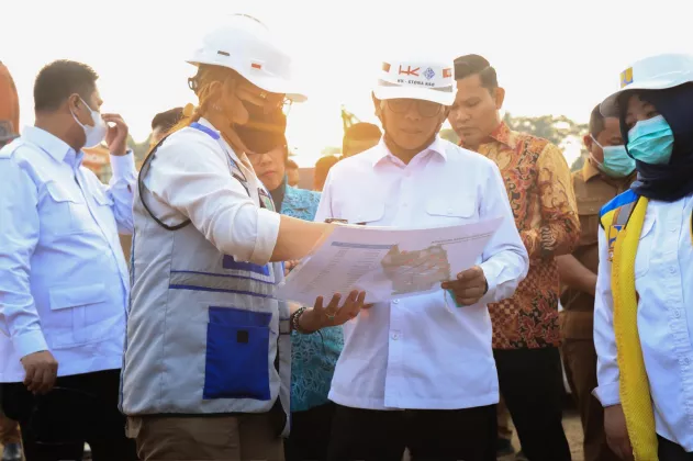 Tinjau Sekolah Rakyat Pandeglang, Gubernur Andra Soni Pastikan Pembangunan Sesuai Target