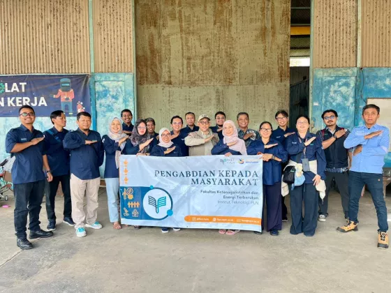 Dorong Pertanian Hemat Energi, ITPLN Bangun Pompa Air Tenaga Surya di Karawang
