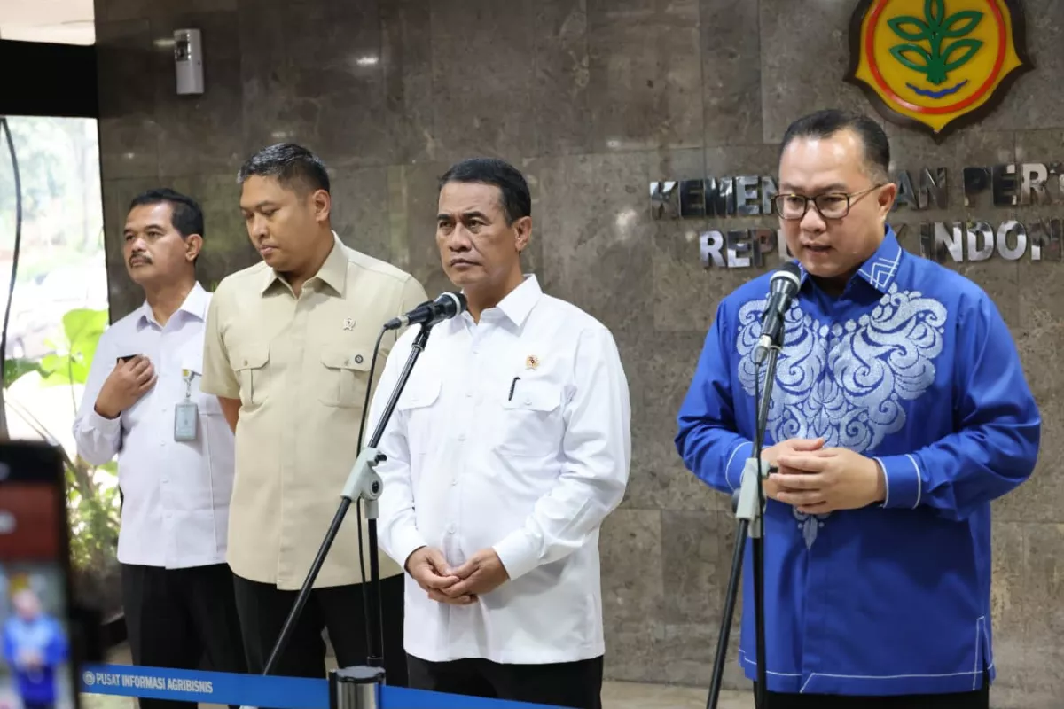 Mentan Amran Gandeng BRIN, Perkuat Riset Pertanian untuk Mewujudkan Swasembada Berkelanjutan dan Hilirisasi