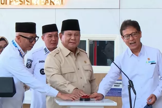 Fasilitas Kesehatan di Lampung Bertambah, Presiden Prabowo Resmikan RSUD KH Muhammad Thohir