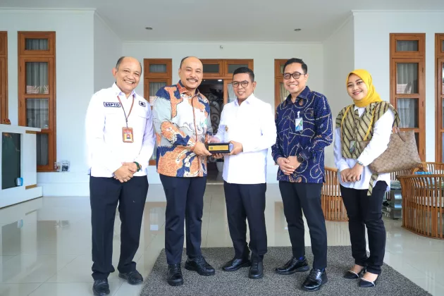 Gubernur Andra Soni Terima Kunjungan Kepala BPJS Ketenagakerjaan Banten