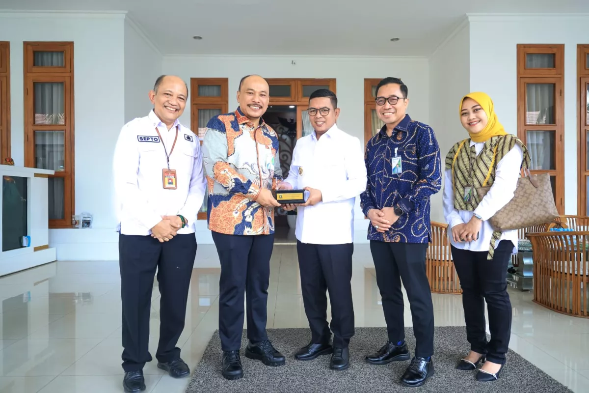 Gubernur Andra Soni Terima Kunjungan Kepala BPJS Ketenagakerjaan Banten