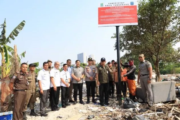 DLH Tangerang Segel TPS Ilegal di Pinang, Siapkan Penindakan Tegas dan Bidik Lokasi Lain
