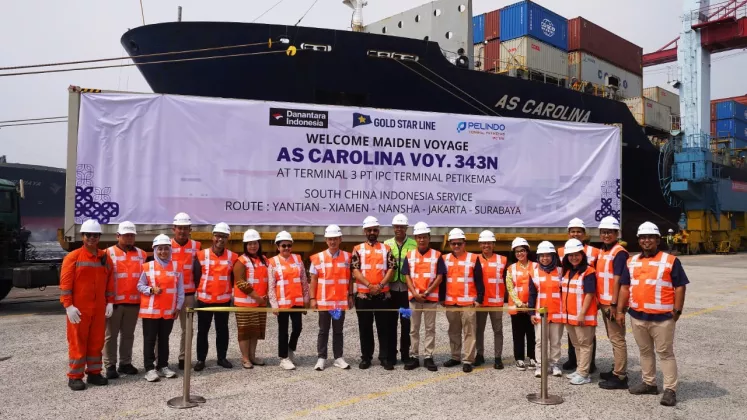 Rute Baru Gold Star Line Tambah Direct Connectivity IPC TPK ke Tiongkok Selatan