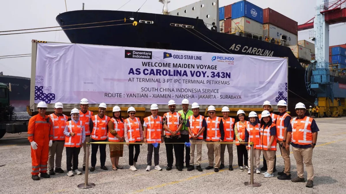 Rute Baru Gold Star Line Tambah Direct Connectivity IPC TPK ke Tiongkok Selatan