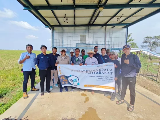 Tingkatkan Electrifying Agriculture, ITPLN Bangun Pompa Tenaga Surya di Karawang
