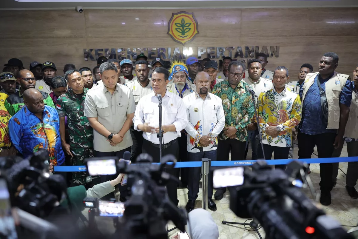 Mentan Amran: Kementan Gelontorkan Rp5 Triliun untuk Dorong Kesejahteraan Rakyat Papua