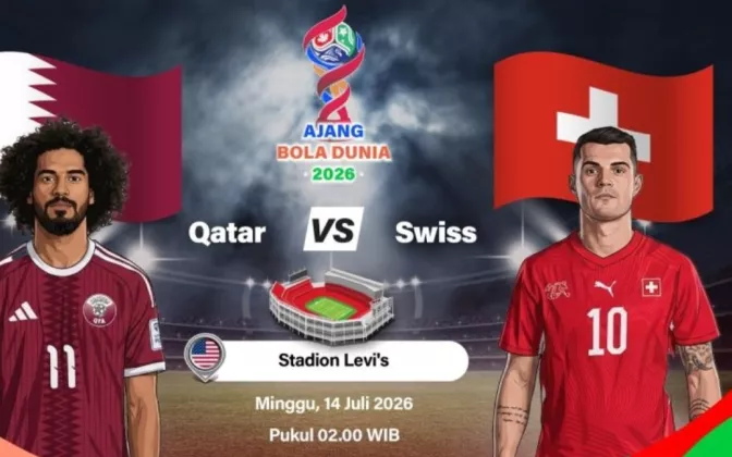 Gol Injury Time Selamatkan Qatar dari Kekalahan Saat Hadapi Swiss