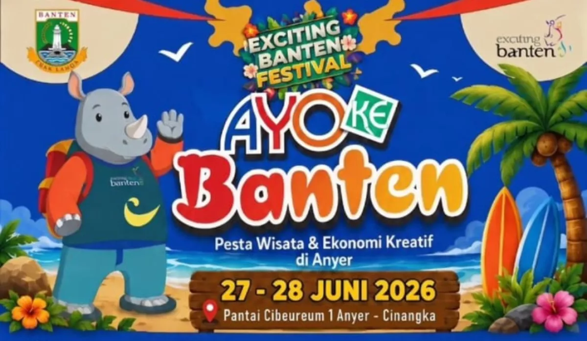 Pemprov Banten Siapkan Exciting Banten Festival 2026, Hadirkan Layanan Gratis hingga Puluhan Doorprize di Anyer
