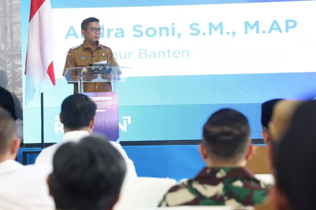 MoU dengan Industri, Andra Soni Minta Dunia Usaha Utamakan Tenaga Kerja Asal Banten