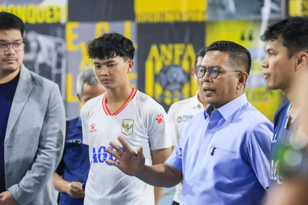 Gubernur Banten Andra Soni Beri Dukungan Semangat ke Timnas Futsal U-17