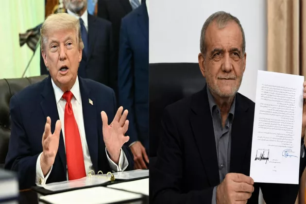 Perjanjian Damai AS-Iran Resmi Berlaku: Masoud Pezeshkian dan Donald Trump Teken Nota Kesepatakan