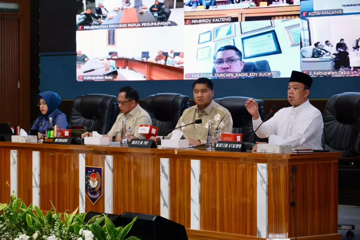 Menteri ATR/Kepala BPN dan Mendagri Keluarkan Surat Edaran, Integrasikan LP2B ke Dalam RTRW dan RDTR