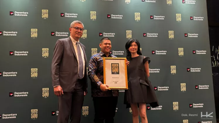 Konsisten 3 Tahun di Fortune 500 Asia Tenggara, Kinerja Hutama Karya Semakin Kokoh dan Berkualitas