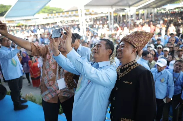 Dari Sabang hingga Merauke, 100 Ribu Petani dan Nelayan Sambut Presiden Prabowo di PENAS XVII Gorontalo