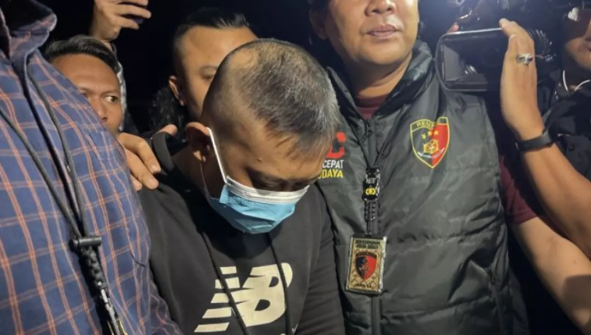 Taufik Hidayat Tersangka Penyiksaan Wanita Bandung Ditahan di Sel Khusus Dilengkapi CCTV