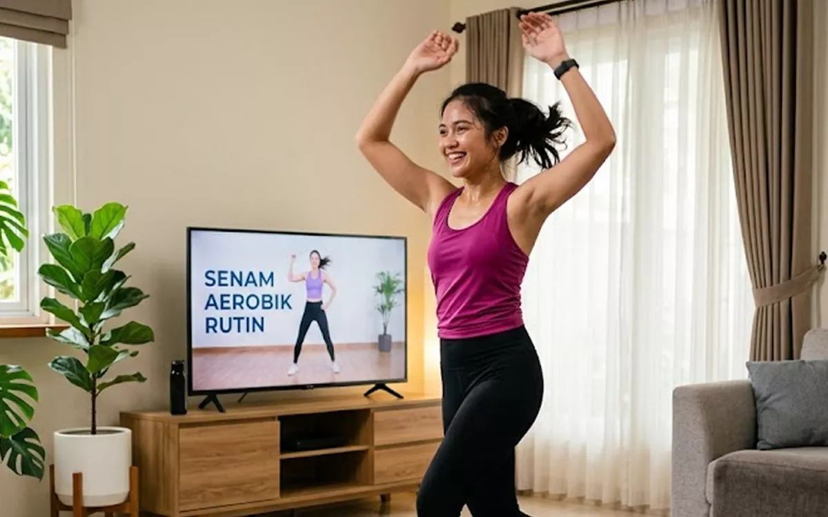 5 Olahraga Ringan untuk Turunkan Berat Badan Tanpa Keluar Uang untuk Member Gym