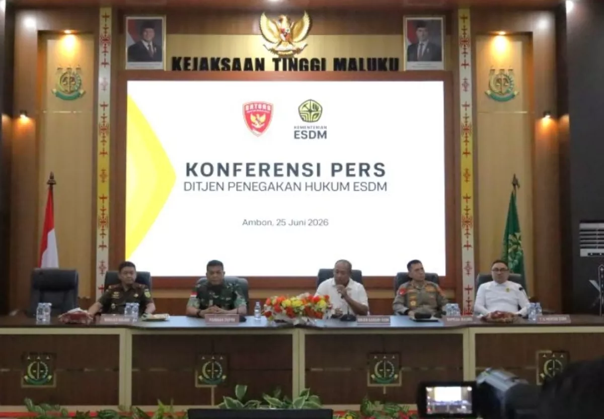 ESDM dan Bareskrim Tetapkan 26 Tersangka Kasus Tambang Ilegal di Maluku, Mayoritas Warga Negara Asing