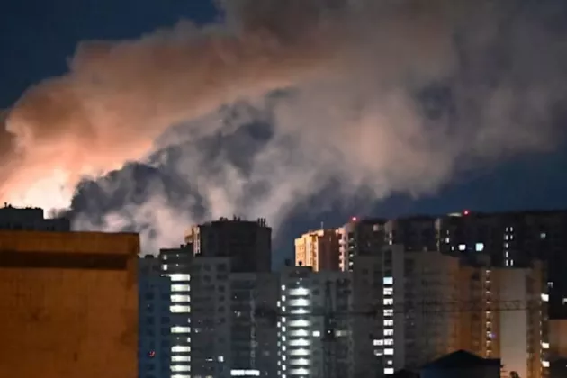 Rusia Serang Ibu Kota Ukraina dengan Rudal dan Drone, Lima Orang Terluka