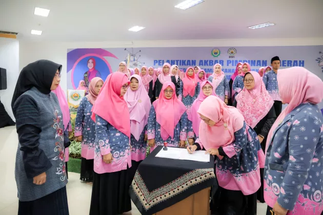 Tinawati Andra Soni Apresiasi Pelantikan Akbar Pengurus BKTKI-DMI se-Banten