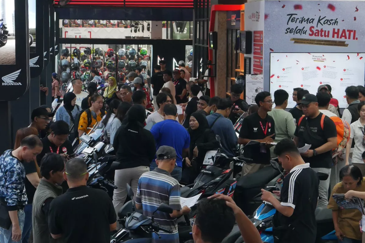 Penjualan Honda di Jakarta Fair 2026 Tembus 2.700 Unit, Skutik Masih Jadi Primadona