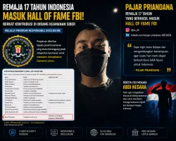 VIRAL! Remaja Indonesia 18 Tahun Ungkap Celah Keamanan FBI, Diakui Lewat Program DOJ