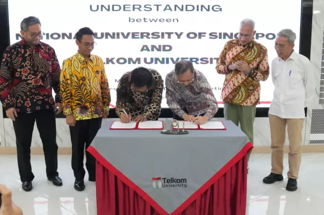 Telkom Perkuat Ekosistem Talenta Digital dan Inovasi Global melalui Kolaborasi Telkom University–National University of Singapore
