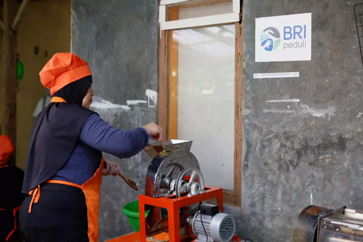 Dari Pala Menjadi Peluang, Program AURA BRI Peduli Perkuat Kapasitas Usaha Kelompok Usaha Wanita di Bogor
